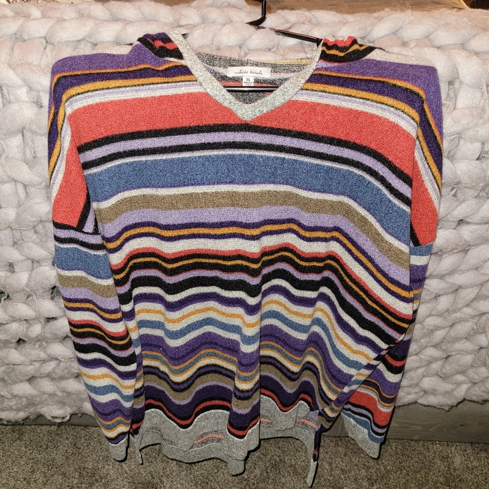 Wool hooded long sleeve